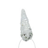 6" Glittered Icicle Ornaments, 6-Piece Box
