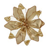 Gold Flower With Clip