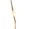 8' Battery Operated 25L Warm White Fairy LED Silver Wire Light Set In PDQ