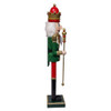 22" Red & Green King Nutcracker