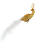 Gold and White Phoenix Clip-On Ornament