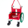 Santa Design Wheelchair Ornament