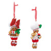 Gingerbread Boy & Girl Cupcake Ornaments, 2 Assorted