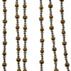 Shiny Silver and Gold Beaded Garland