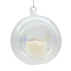 90MM Battery-Operated Lighted LED Candle In Votive Ornament