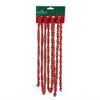 Red and Gold Bead Twisted Garland