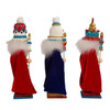15" Hollywood Nutcrackers™ Red, White and Teal Soldier & King Nutcracker, 3 Assorted