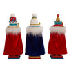 15“ Hollywood Nutcrackers™ Red, White and Teal Soldier & King Nutcracker, 3 Assorted