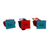 15" Hollywood Nutcrackers™ Red, White and Teal Soldier & King Nutcracker, 3 Assorted