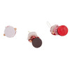6" Hollywood Nutcrackers™ Cake, Cocoa and Gingerbread Nutcracker Ornaments, 3 Assorted