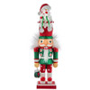 12“ Hollywood Nutcrackers™ Snowman Hat Nutcrackers, 3 Assorted