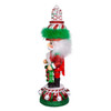 15" Hollywood Nutcrackers™ Red, White & Green Candy Tower Hat Nutcracker