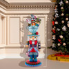 24" Hollywood Nutcrackers™ Alice Teacup Party Hat Nutcracker