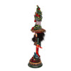 19.5" Hollywood Nutcrackers™ Cardinal In Tree Hat Nutcracker