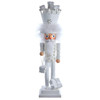 18“ Hollywood Nutcrackers™ White King With Gifts Nutcracker
