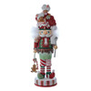 18“ Hollywood Nutcrackers™ Gingerbread Soldier With Cupcake Body Nutcracker