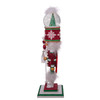 21" Hollywood Nutcrackers™ Deck The Halls Musical Water Globe Hat Nutcracker