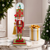 20" Hollywood Nutcrackers™ Dance Of The Sugar Plum Fairy Musical Water Globe Hat Nutcracker