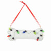 Dog Bone With C7 Lights Ornament For Personalization