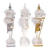 15“ Hollywood Nutcrackers™ Gold, White & Silver Tree Hat Nutcrackers, 3 Assorted