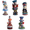 11“ Hollywood Nutcrackers™ Alice In Wonderland Nutcrackers, 5 Assorted