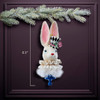 6.5" Holly Hats™ Rabbit Hat Ornament