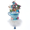 6.25“ Holly Hats™ Alice & Friends Tea Party Hat Ornament