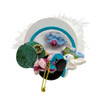 6.25" Holly Hats™ Alice & Friends Tea Party Hat Ornament