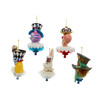 6" Holly Hats™ Alice In Wonderland Hat Ornament Set, 5 Piece Set