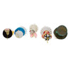6" Holly Hats™ Alice In Wonderland Hat Ornament Set, 5 Piece Set