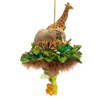 10.25“ Holly Hats™ Jungle Animals Ornament