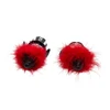 10.25" Holly Hatsô Day Of The Dead Boy And Girl Head Ornament, 2 Assorted