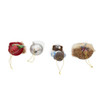 6“ Holly Hats™ Oz Ornaments, 4-Piece Box