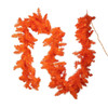 9' Pre-Lit Orange Incandescent Orange Garland