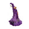 Battery-Operated Purple LED Witch Hat Table Piece