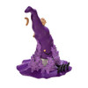 Battery-Operated Purple LED Witch Hat Table Piece