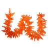 9' Un-Lit Orange Garland