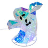 12"-22" Magical Iridescence Holographic LED Witch & Two Ghosts Lawn Décor, 3-Piece Set