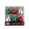 Hershey's™ Miniature Kisses Glass Ornaments, 6-Piece Box Set