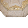 52" Ivory With Quilted Border Tree Skirt