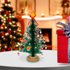 Wooden Tree With Miniature Ornaments, 24 Piece Box