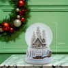 120MM Musical Snowy House Water Globe