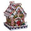8.75" Claydough Candy Lighted House