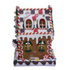 8.75" Claydough Candy Lighted House