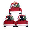 Labrador Retriever In Back Of Truck Ornaments For Personalization, 3 Assorted
