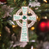 Porcelain Irish Cross Ornament
