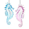 Iridescent Seahorse Ornaments, 2 Assorted