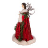14“ Un-Lit Red Angel Treetop