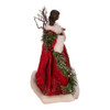14“ Un-Lit Red Angel Treetop