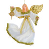 Ivory & Gold Angel Ornament